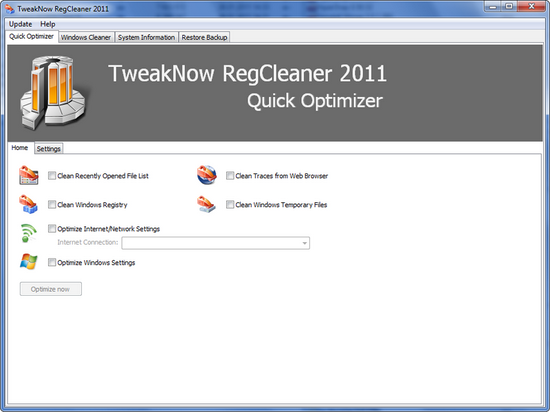 TweakNow RegCleaner 2011